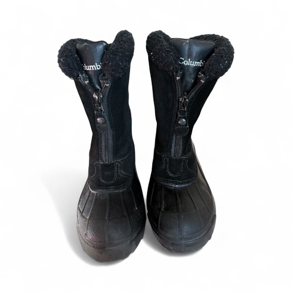 Columbia kids Black Insulated Winter Boots